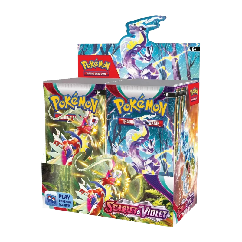 Live Opening Pokémon TCG: Scarlet and Violet Booster Display Box