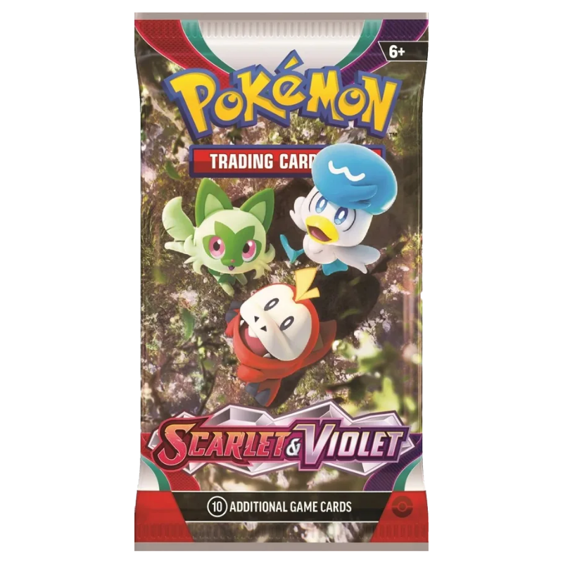 Live Opening Pokémon TCG: Scarlet and Violet Booster Pack