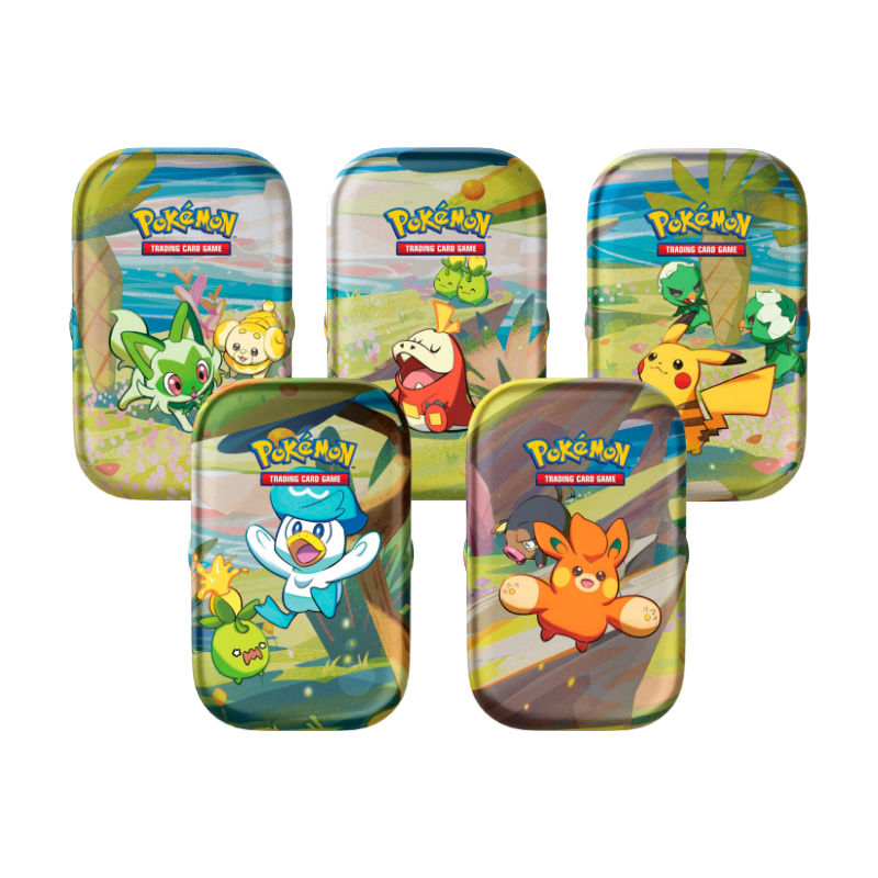 Live Opening Pokémon TCG: Paldea Friends Mini Tin